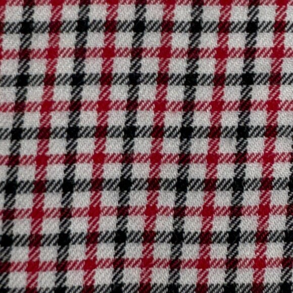 Ralph Lauren Long Sleeve Button Up Shirt Red Black Check Classic 17.5 34/35 Men - Picture 12 of 12
